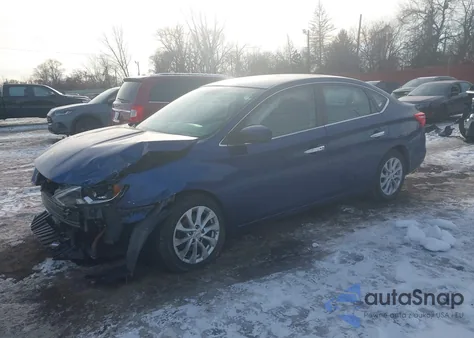 2019 Nissan Sentra Sv z USA, uszkodzony, nr VIN 3N1AB7AP9KY285182
